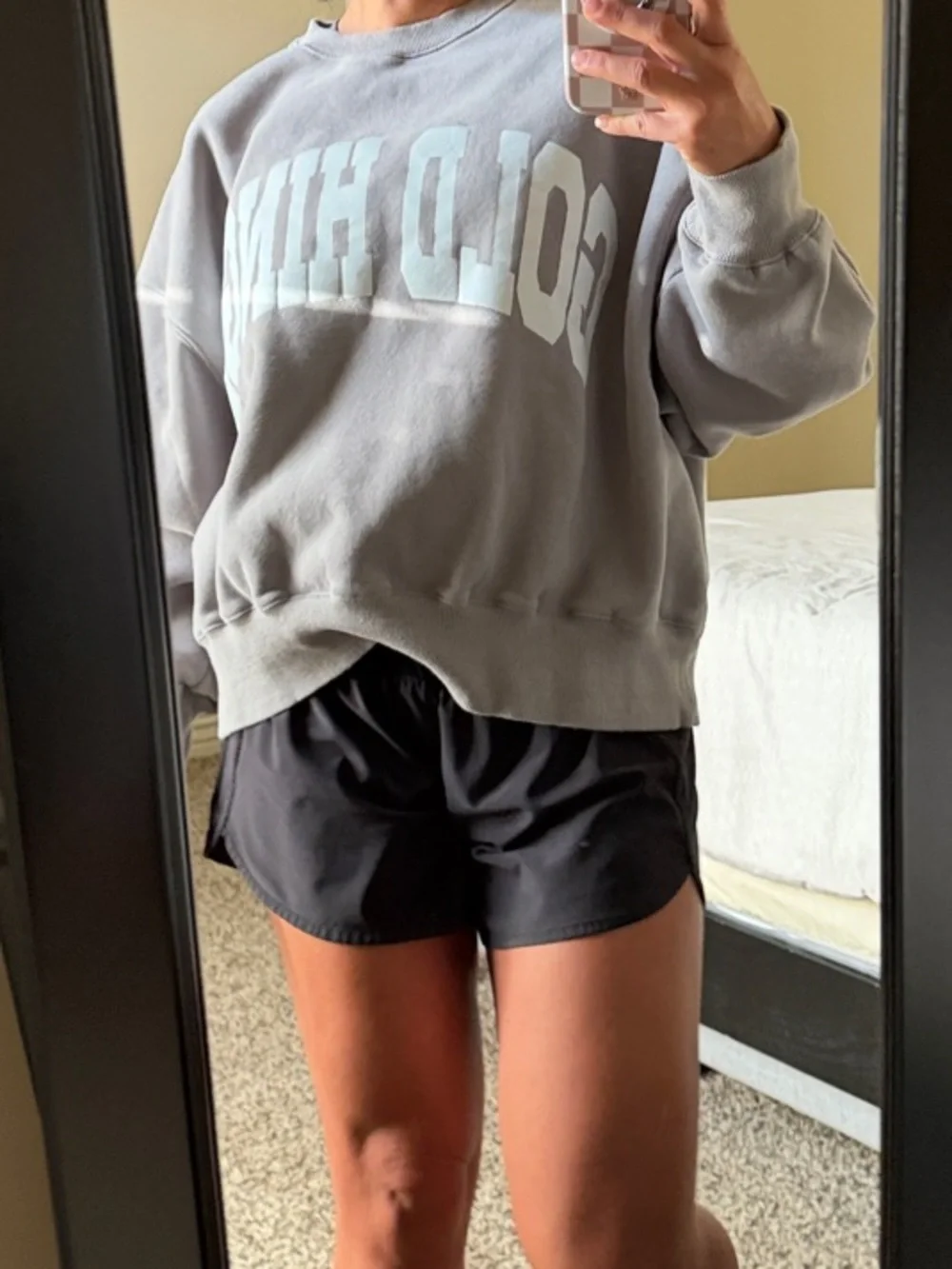Gold Hinge LIGHT GREY GH WIDE ARM SWEATSHIRT - Picture 13 of 14